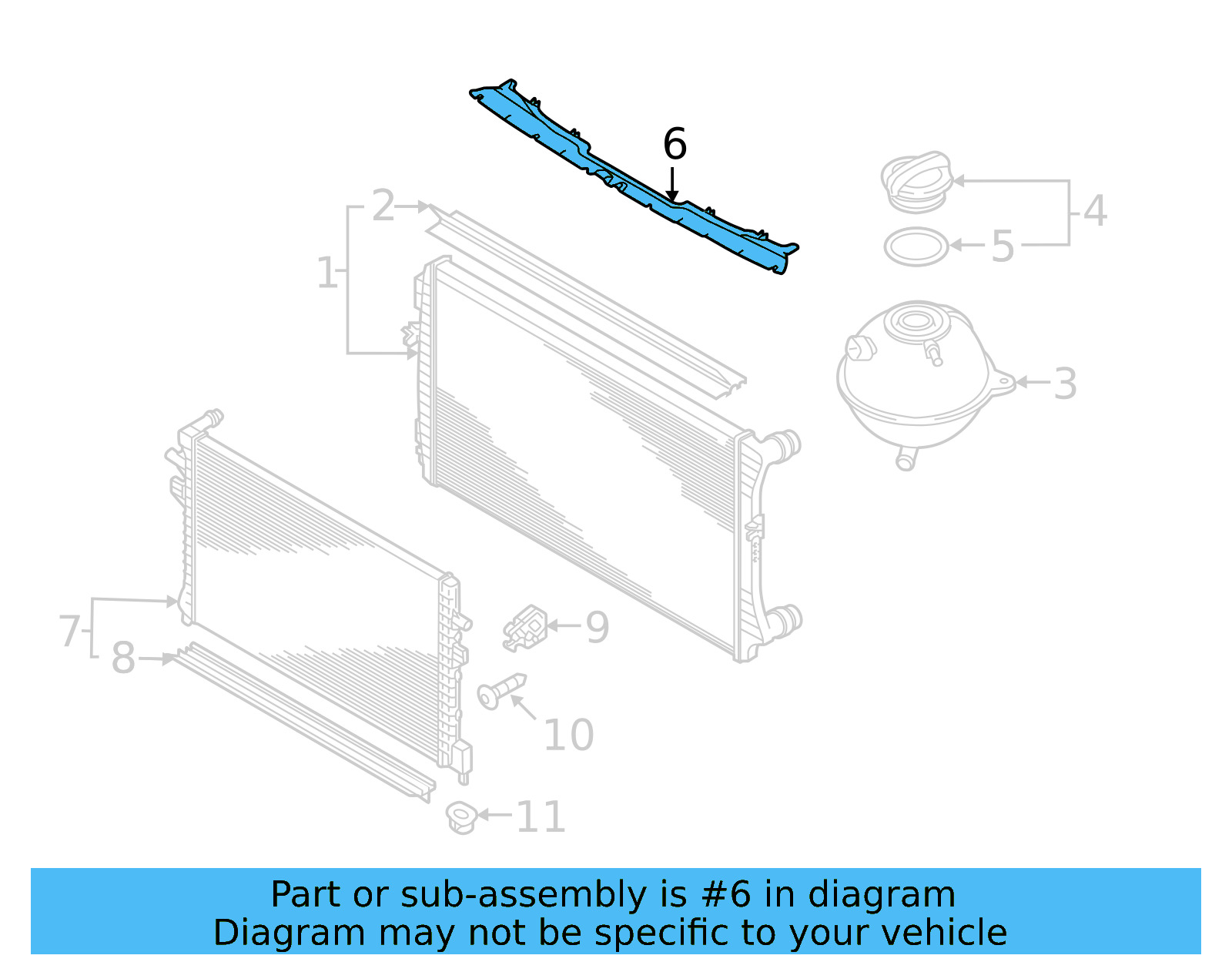Air Guide 2GJ-121-285-A - View 2