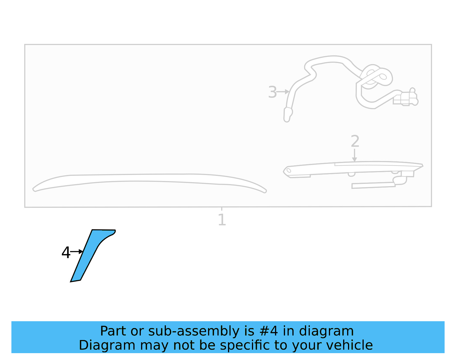 Side Spoiler 2GJ-827-940-B-041 - View 4