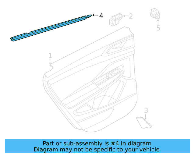 Belt Weather 57D-839-472-5AP - View 3