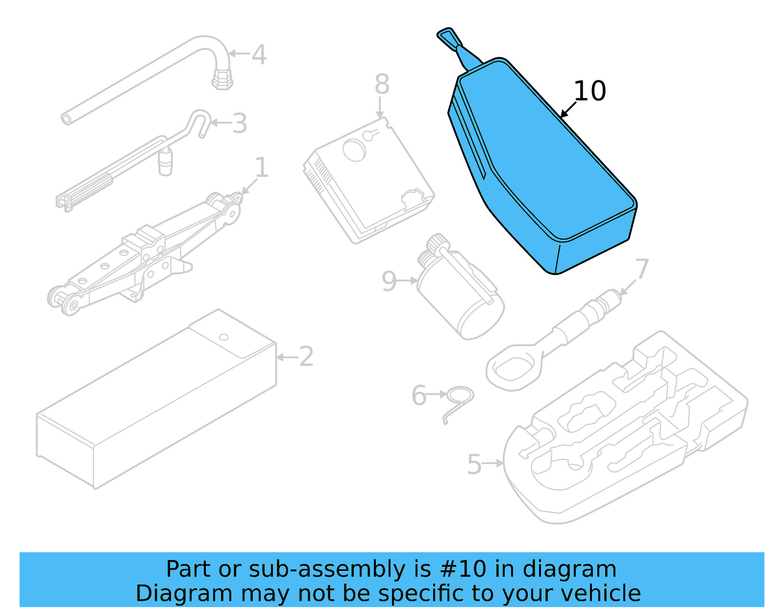 Tool Bag 2K0-601-703-A-905 - View 5