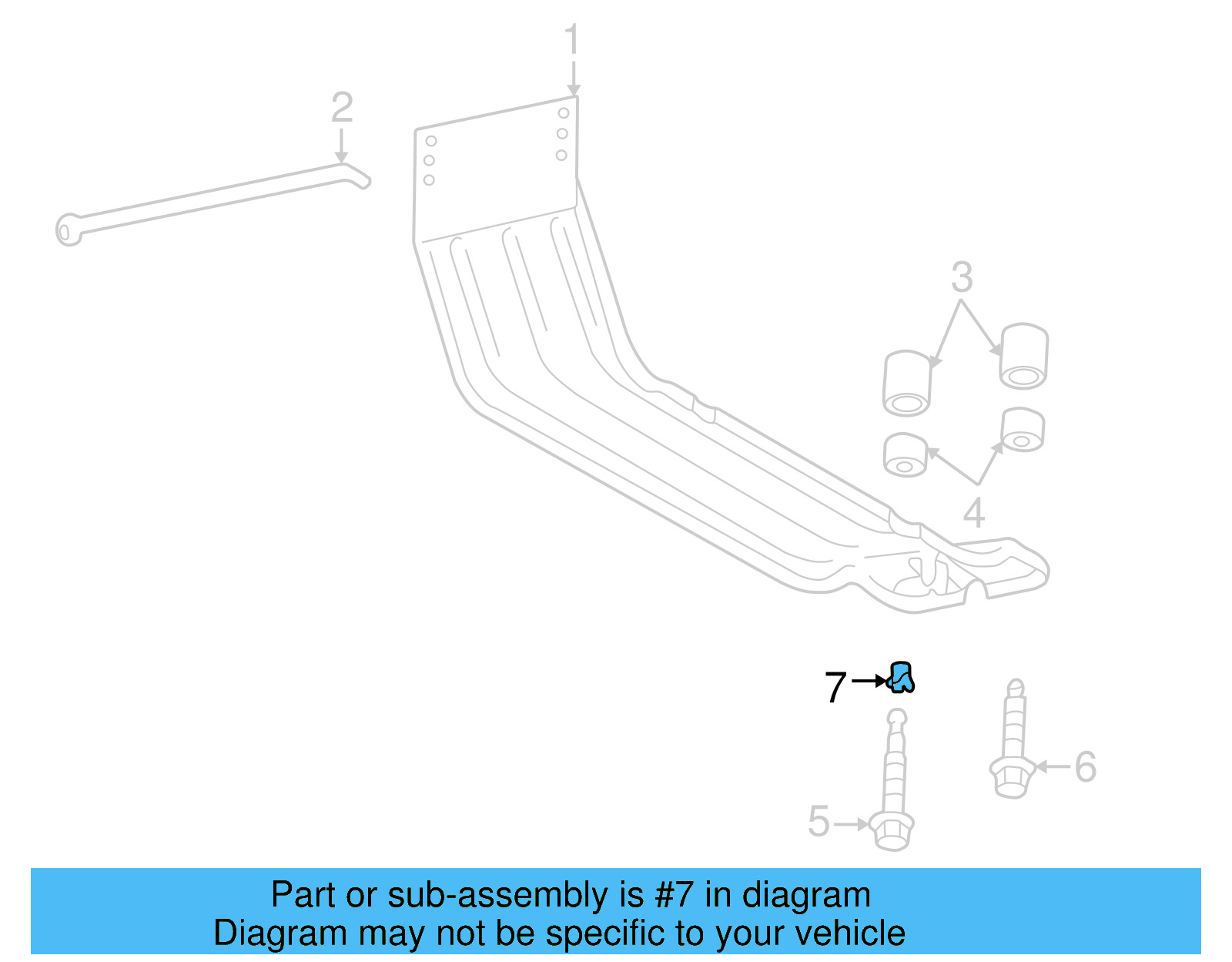 Spacer Clip 2K0-801-658 - View 3