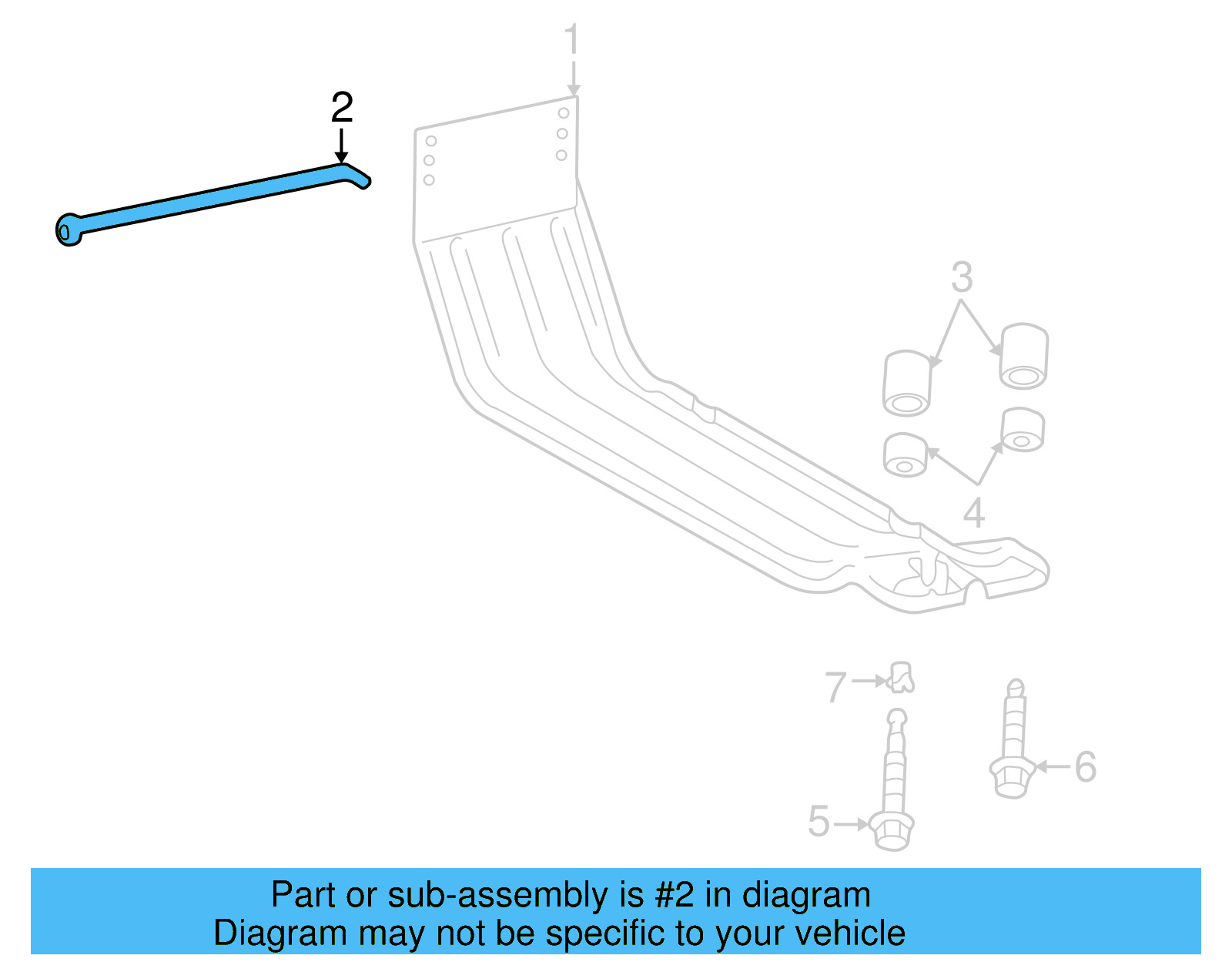 Rod 2K0-801-949 - View 2