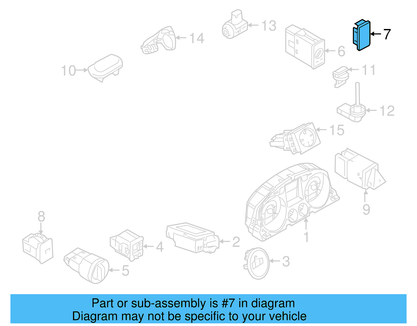 Blank Cover 2K0-959-623-9B9 - View 4
