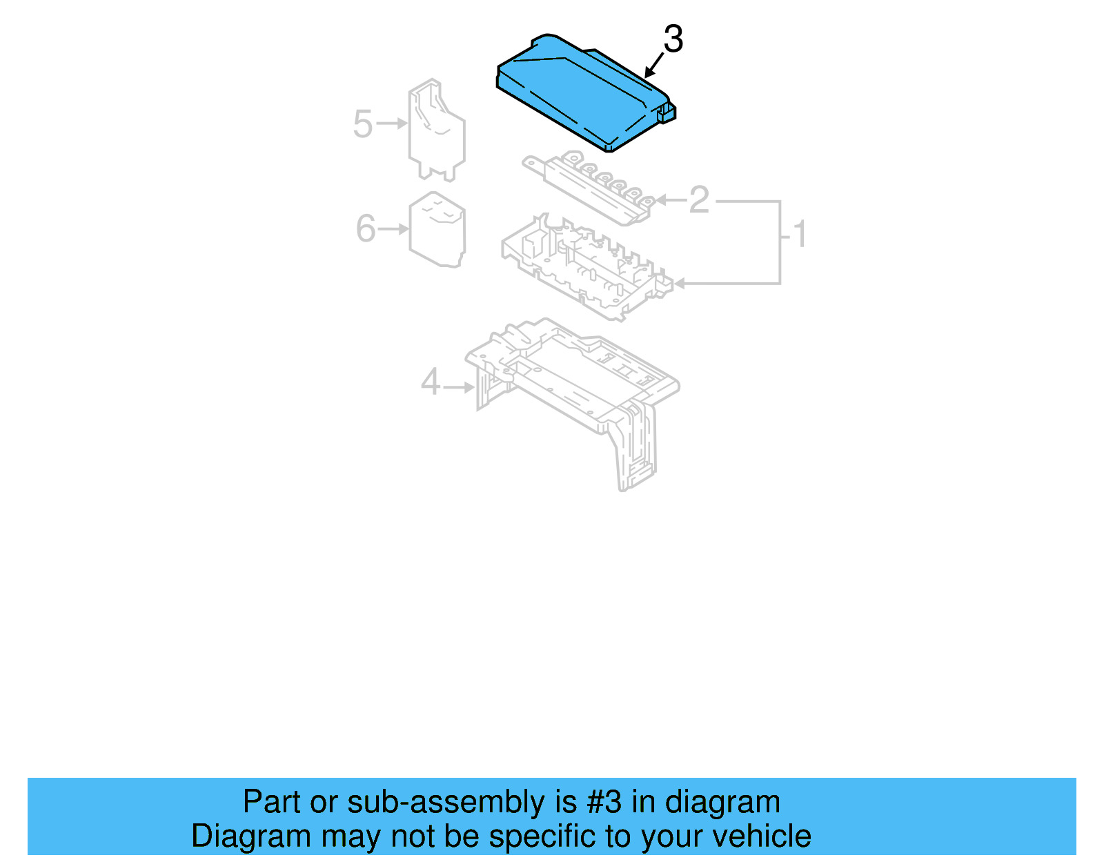Fuse Box Cover 2Q0-915-429-A