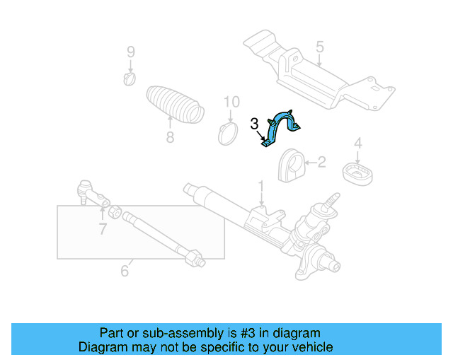 Mount Bracket 1J0-422-874-A - View 5