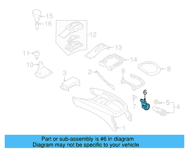 Housing 3B0-919-343-A - View 3