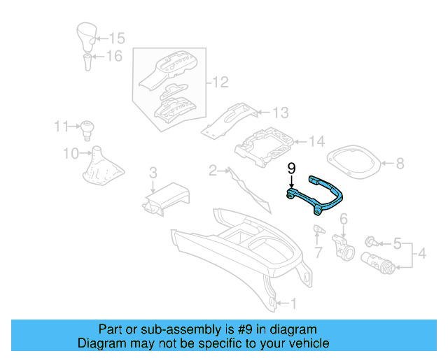 Trim Mount 3B0-863-287 - View 6