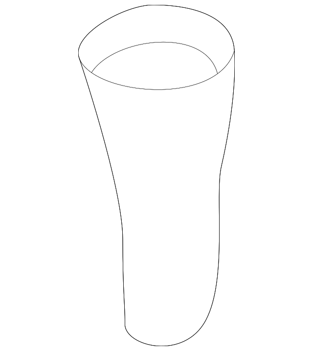 Shift Knob Sleeve 3B0-713-169-2ZZ - View 2