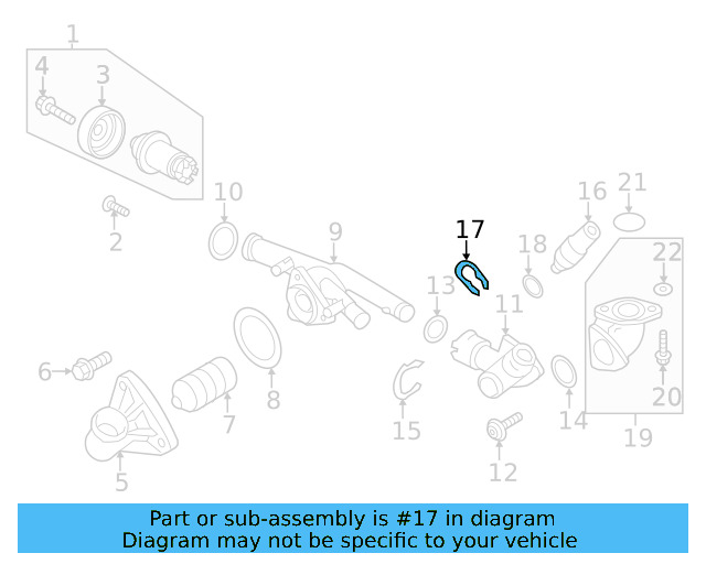 Engine Coolant Temperature Sensor C 032-121-142 - View 32