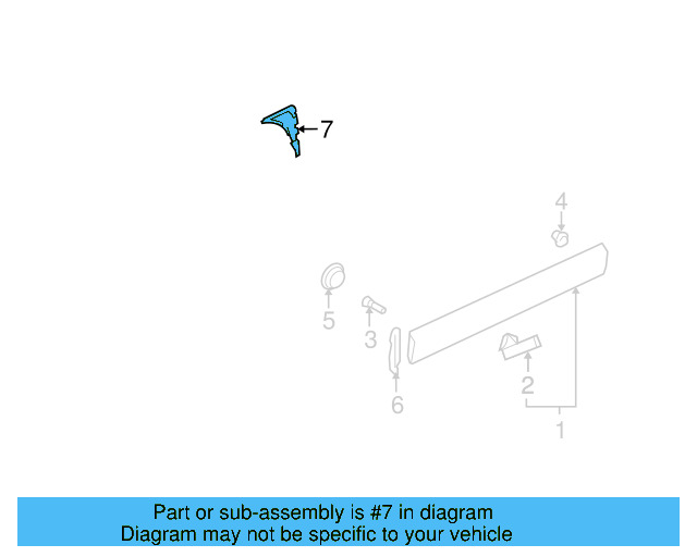 Frame Cover 7L0-837-458-A - View 4
