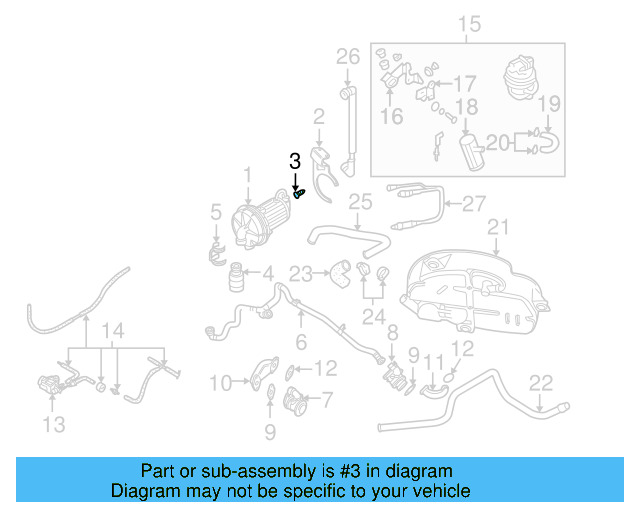 Air Pump Mount Cushion 06A-133-567-A - View 7