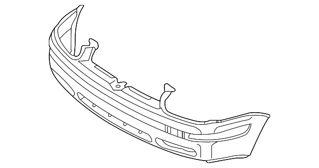 Bumper Cover (Unpainted) 1j5807217jgru - View 4