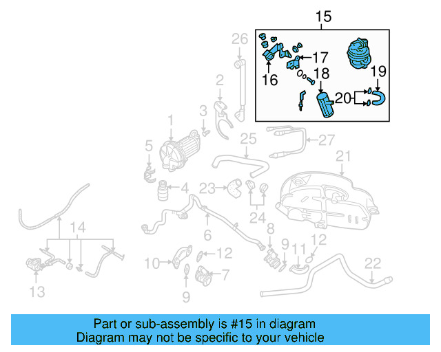 Pump 3B0-906-201-A - View 3