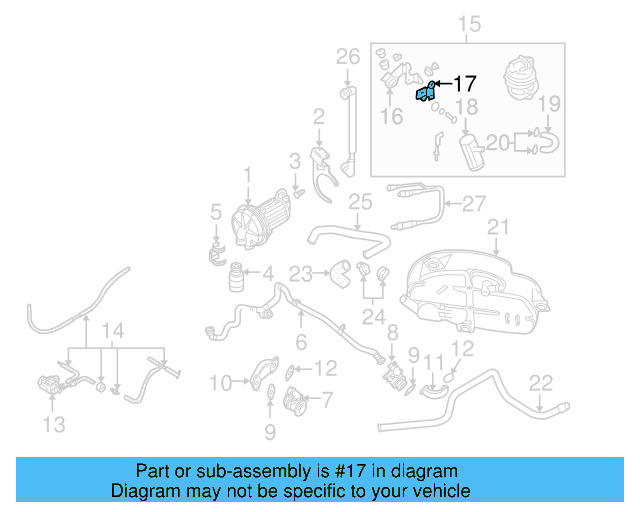Pump Lower Bracket 3B0-201-827-A - View 3