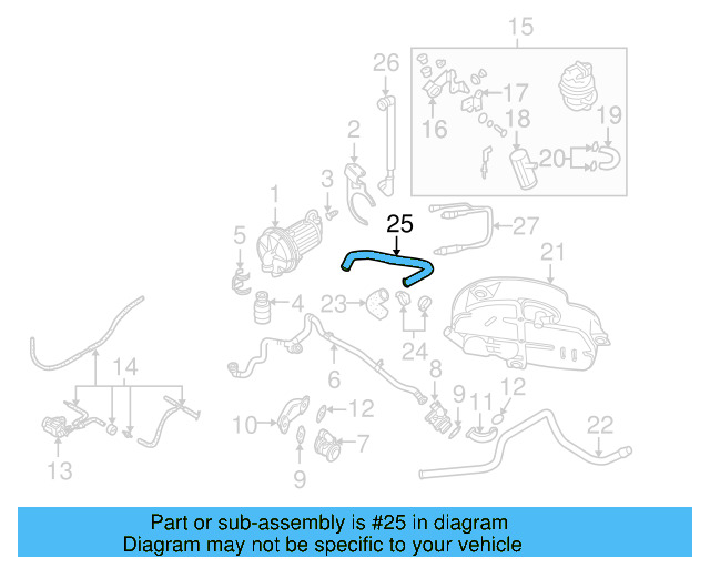 Connector Pipe 3B7-201-163-A - View 5