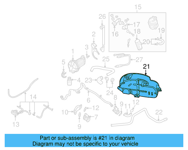 Vapor Canister 3B7-201-803-A - View 4