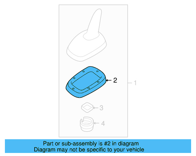 Radio Antenna Base Nut 1J0-035-437 - View 15