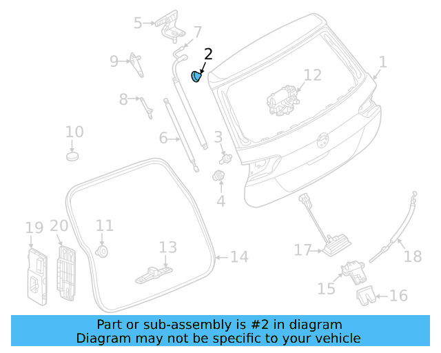 Door Frame Assembly Hole Plug N-020-025-1 - View 23