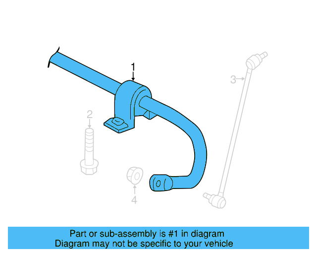 Stabilizer Bar 561-411-303-G - View 12