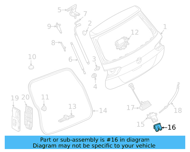 Lock Cover 5NA-827-520-9B9 - View 8