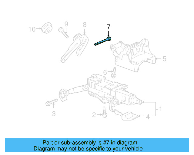 Support Bracket Bolt N-106-012-02 - View 11