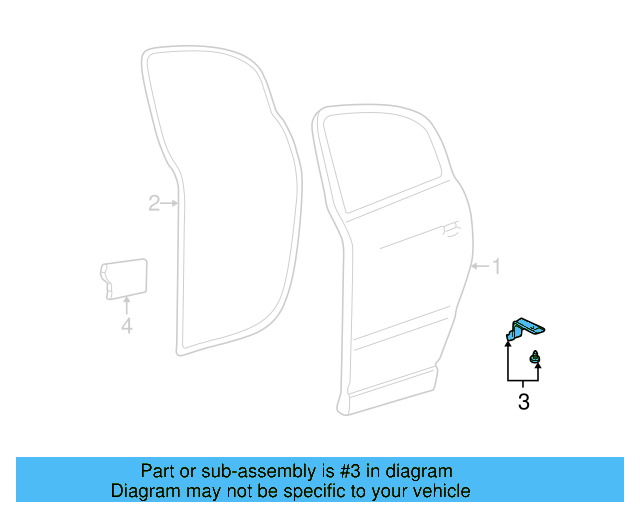 Door Weather 3B0-867-365-M-MGU