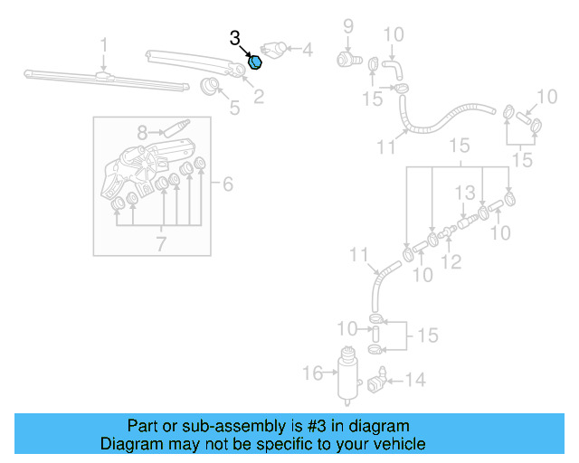 Wiper Arm Nut N-106-092-04 - View 46