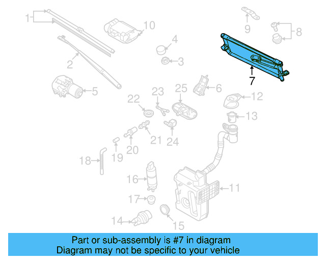 Wiper Transmission 5K1-955-601 - View 18