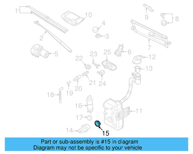 Level Sensor Seal 7M0-919-382 - View 49