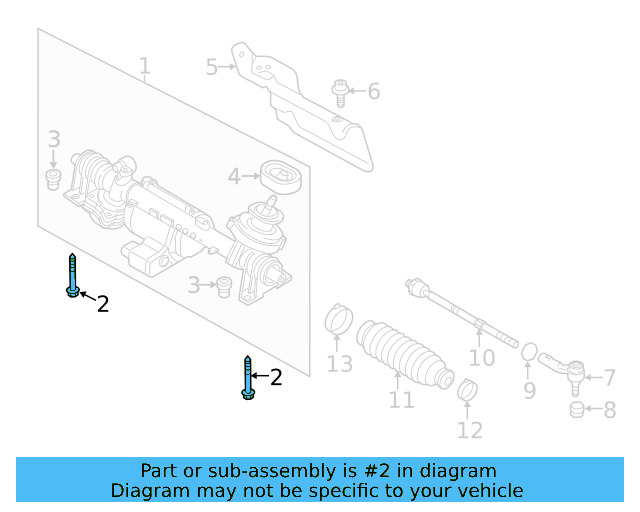 Gear Assembly Mount Bolt N-105-797-02 - View 29