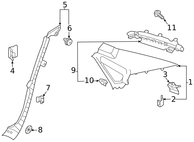 Body B 4A0-867-276-A - View 52