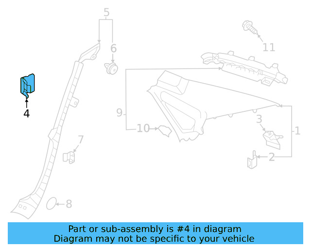 Body B 4A0-867-276-A - View 54