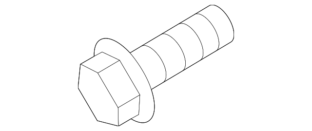 Engine Coolant Thermostat Housing Bolt N-905-330-05 - View 3