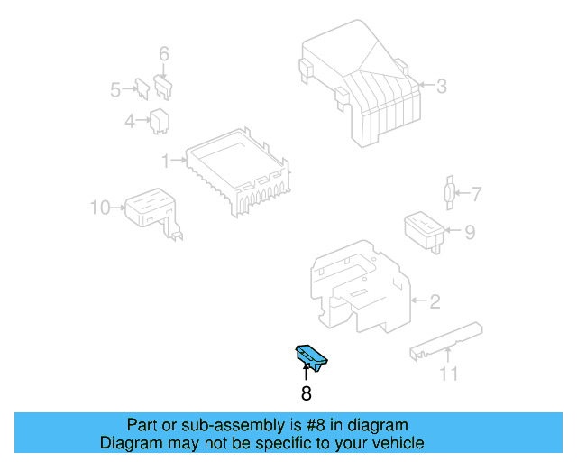Mount Bracket 1K0-907-361-C - View 9