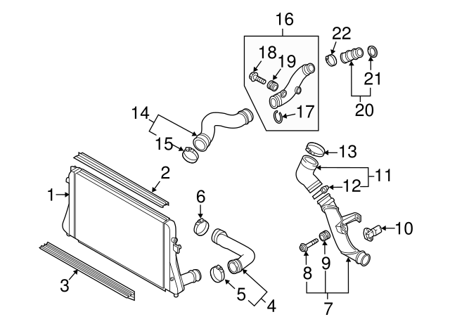 Connector Hose 1K0-145-828-AC - View 58