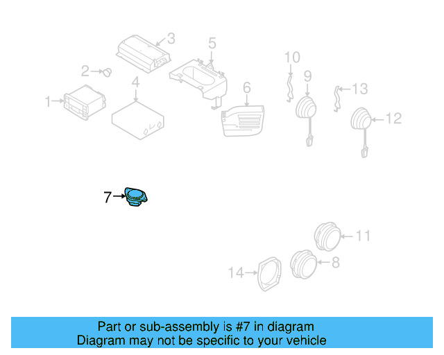 Speaker 7E0-035-454-A - View 9