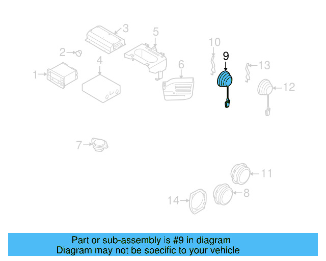 Speaker 7E0-035-454-A - View 7