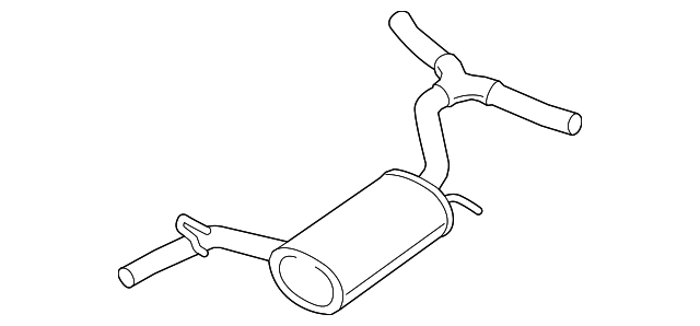 Muffler & Pipe 561-253-409-B - View 2