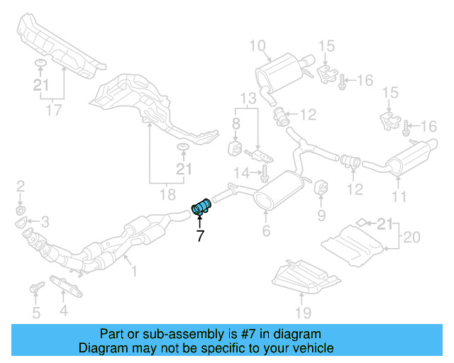 Muffler & Pipe Clamp 1K0-253-141-R - View 11