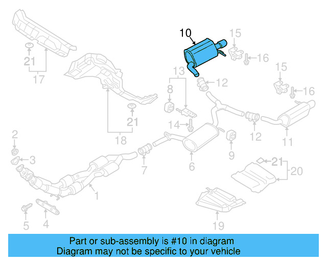 Resonator & Pipe 561-253-609-AD - View 3
