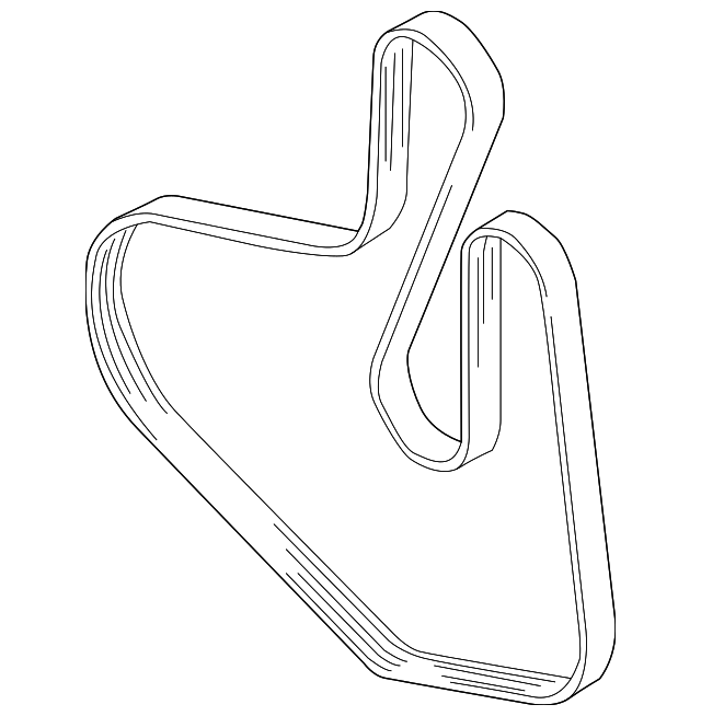 Serpentine Belt 022-145-933-AP - View 10