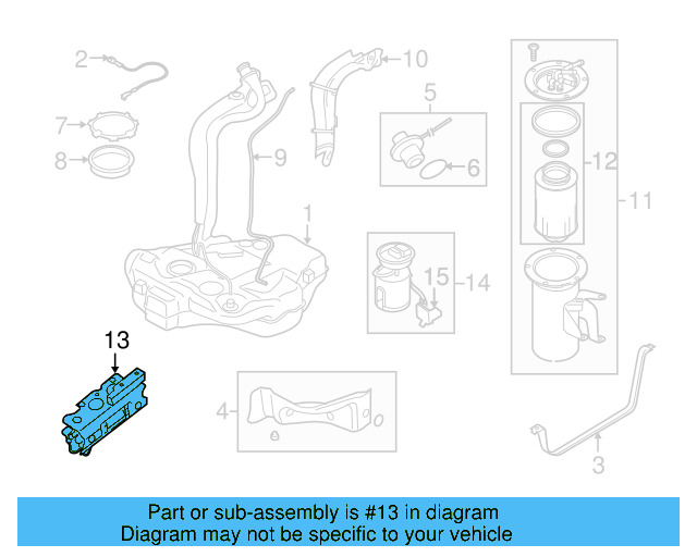 Fuel Pump 5N0-906-129-B - View 7
