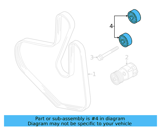 Idler Pulley 022-145-276-F - View 26