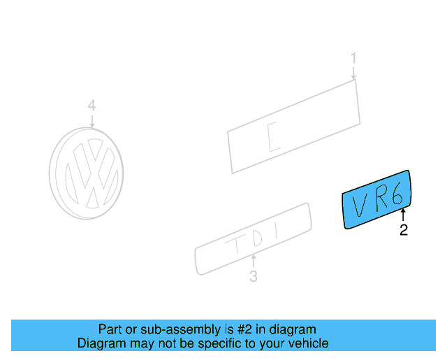 Hatch Emblem 1E0-853-675-739 - View 12