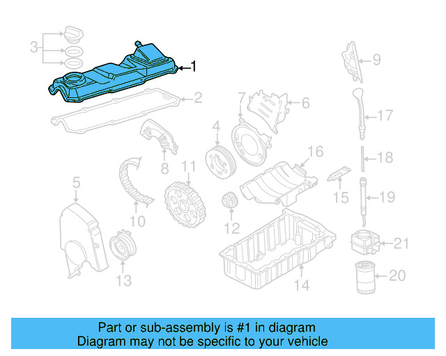 Engine Valve Cover 06G-103-429-B