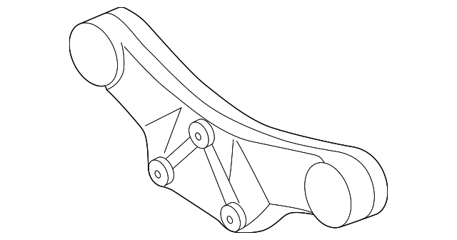 Differential Assembly Mount Bracket 8E0-599-285-B