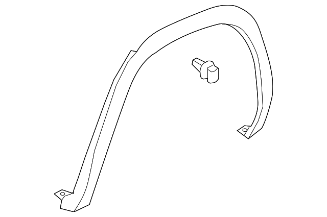 Wheel Opening Molding 3CM-853-817-9B9