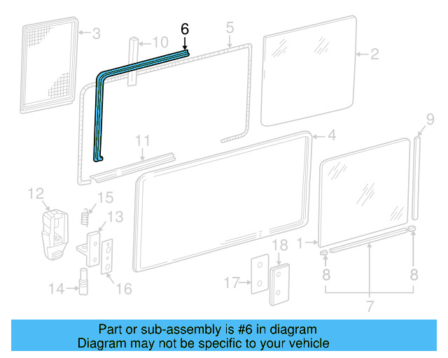 Sealing Frame 701-847-768-A
