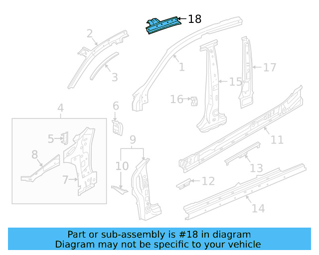 Inner Reinforced 3G8-810-347-A - View 2
