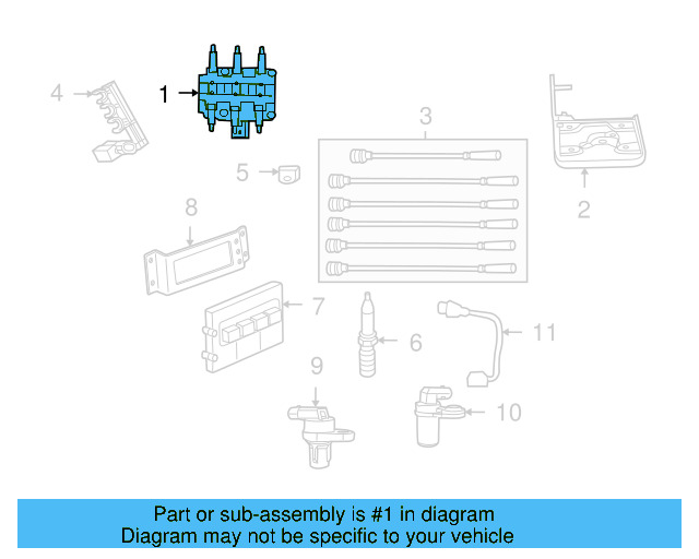 Ignition Coil 7B0-905-115-A - View 7